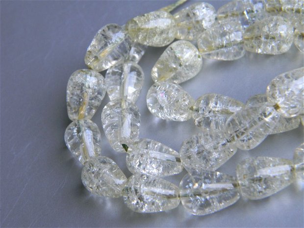 Crackled crystal