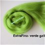 lana extrafina -verde galbui-50g
