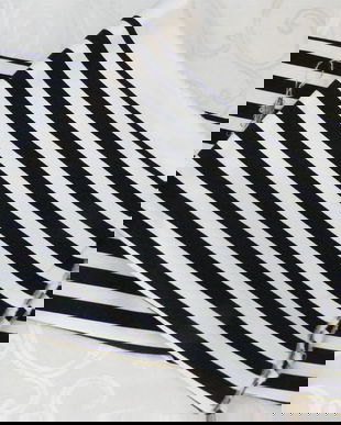 Cupoane denim cu dungi