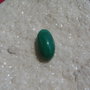 Cabochon oval din malachit natural aprox 7x12x22 mm