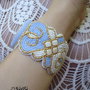 "Light Blue" - Bratara