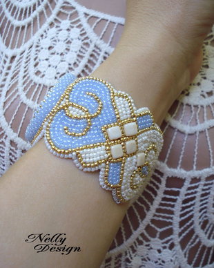 "Light Blue" - Bratara