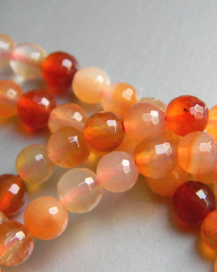Agate fatetate 6 mm