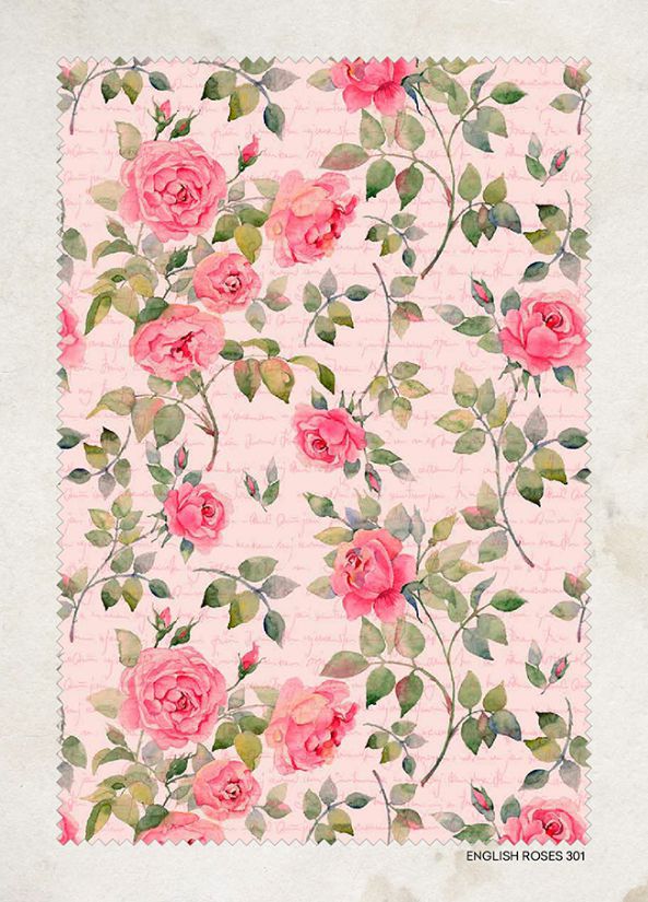 ShabbyRoses - 30x150cm - OEKO-TEX - Lonato - Vintage