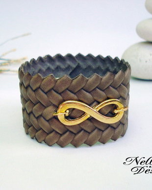 Bratara piele naturala