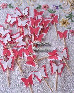 Fluturi decorativi- cake toppers