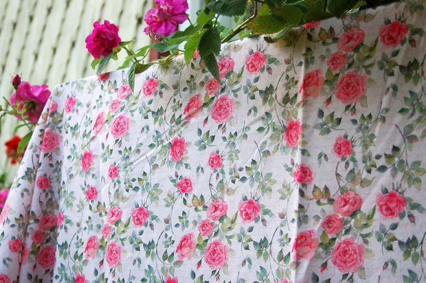 ShabbyRoses - 30x150cm - OEKO-TEX - Lonato - Vintage