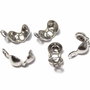 Tips, cupa nod, platina, 8x4 mm