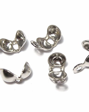 Tips, cupa nod, platina, 8x4 mm