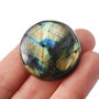 Cabochon Labradorit   Spectrolit rotund - 31 mm   - NLBM5