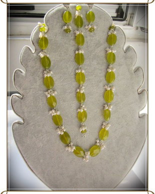 SET- PERIDOT FATETAT SI PERLE ALBE DE CULTURA