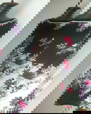 Bluza vaporoasa floral