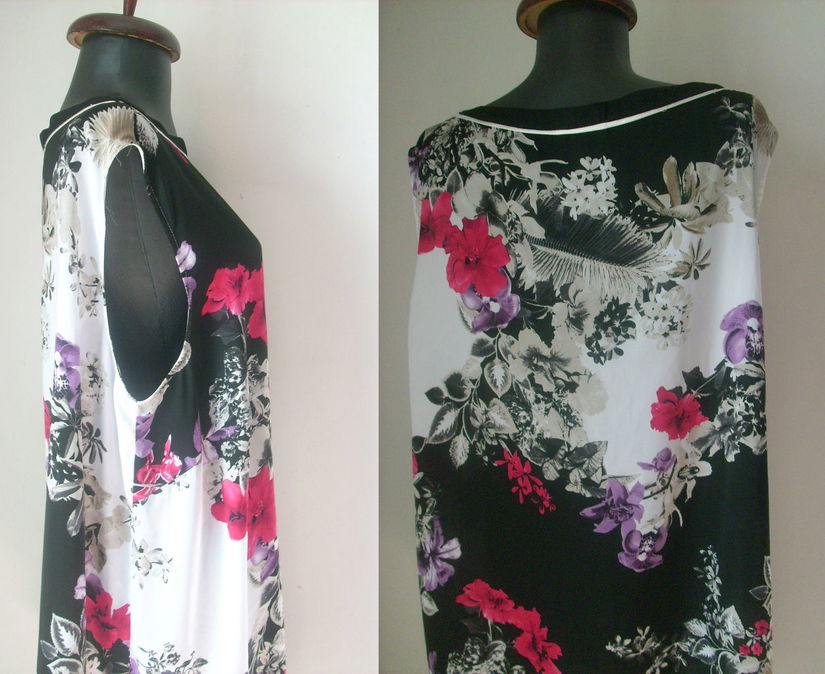 Bluza vaporoasa floral