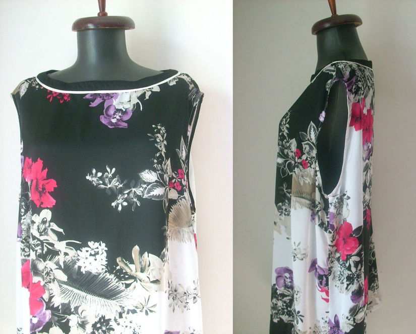 Bluza vaporoasa floral