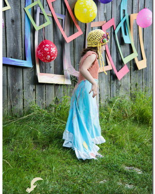 rochie boho chic , cu croset, de vara