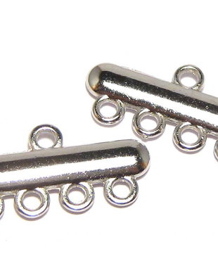 Terminatii sirag, 4 siruri, 23x11 mm, platina