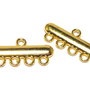 Terminatii sirag, 4 siruri, 23x11 mm, aurii