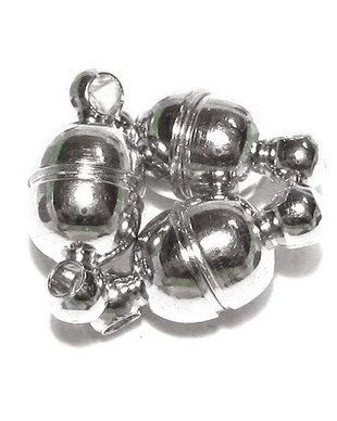 Inchizatoare cu magnet, 11.5x5 mm, platina