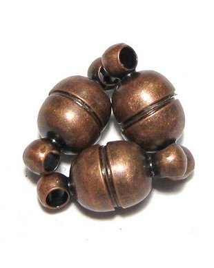 Inchizatoare cu magnet, 11.5x5 mm, cupru