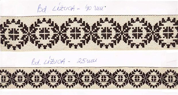 Panglica Lizuca, 40/25mm lat