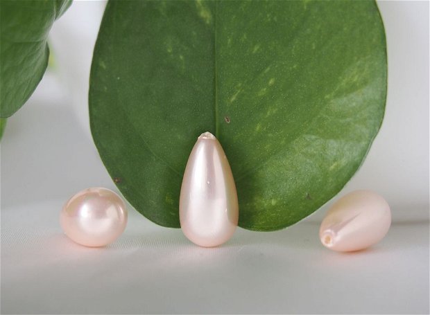 Perle seashell 8x16mm, semigaurite (1)