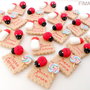 ''Biscuit cu Buburuza''- marturii(magneti)pentru botez