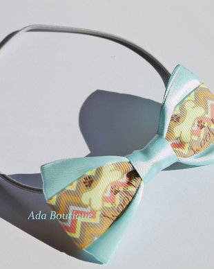 Papion pentru catei-bleu "WOOF"