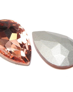 Cabochon din sticla, 14x10 mm, silk