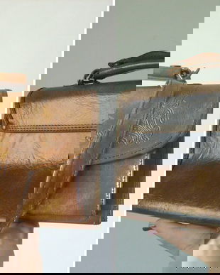 GEANTA VINTAGE PIELE STANTATA