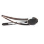 Baza agrafa cu platou cabochon 16 mm - nuanta argintiu inchis
