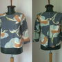 H&M SACOU RETRO TAPISERIE