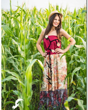 rochie boho chic , de vara