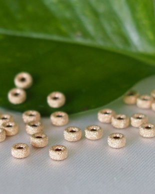 Margele gold filled 14K, 3mm (1)