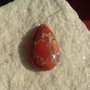 Pandantiv lacrima din red imperial jasper aprox 7x23x39 m