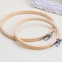 9008 # (1buc) Gherghef pentru broderie / goblen, lemn de fag