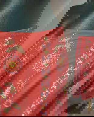 FUSTA BUMBAC BRODERIE