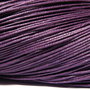 Ata din bumbac cerata, 0.7 mm, mov inchis