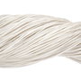 Ata din bumbac cerata, 0.7 mm, alba
