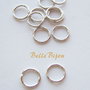 REZERVATE   C ...Zale argint rodiat sudate 0.7x6.5 mm