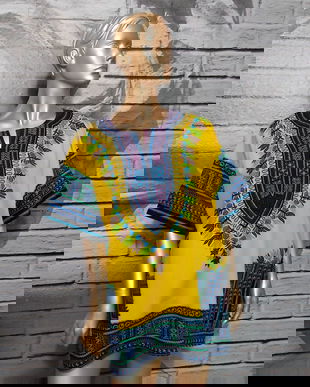 BLUZA OVERSIZED DASHIKI