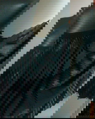 Fusta plisata matase vegetala