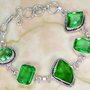 Bratara cuart peridot