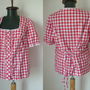 BLUZA BUMBAC TARTAN