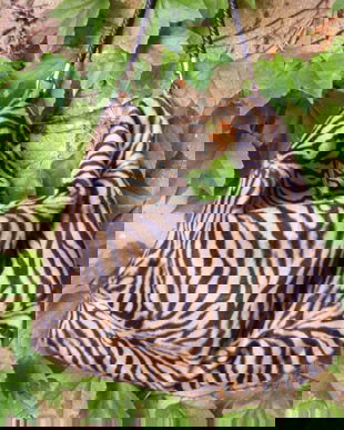 Geanta zebra-noua XL