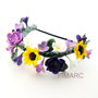 ''Cu flori in par'' - accesoriu pentru coc