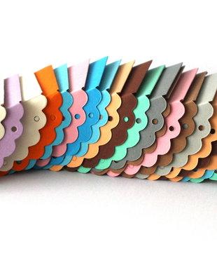 40 x Plicuri mici lucrate manual