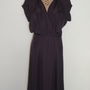 Rochie matase naturala violet