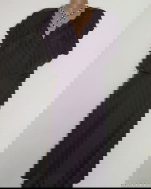 Rochie matase naturala violet