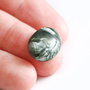 Cabochon Serafinit rusesc ovaloid  - 16 x 12 mm