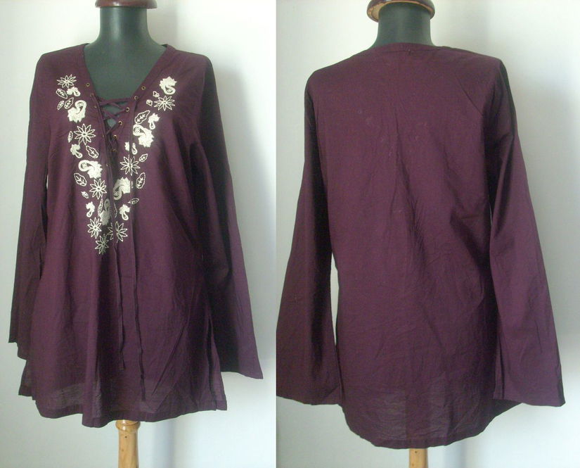 OLD NAVY BLUZA BUMBAC BRODERIE